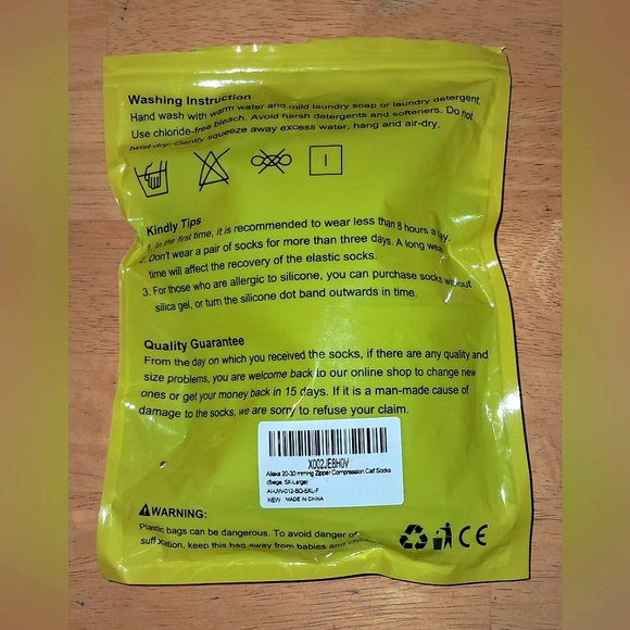 AILAKA COMPRESSION SOCKS Sz 5XL - Picture 2 of 10